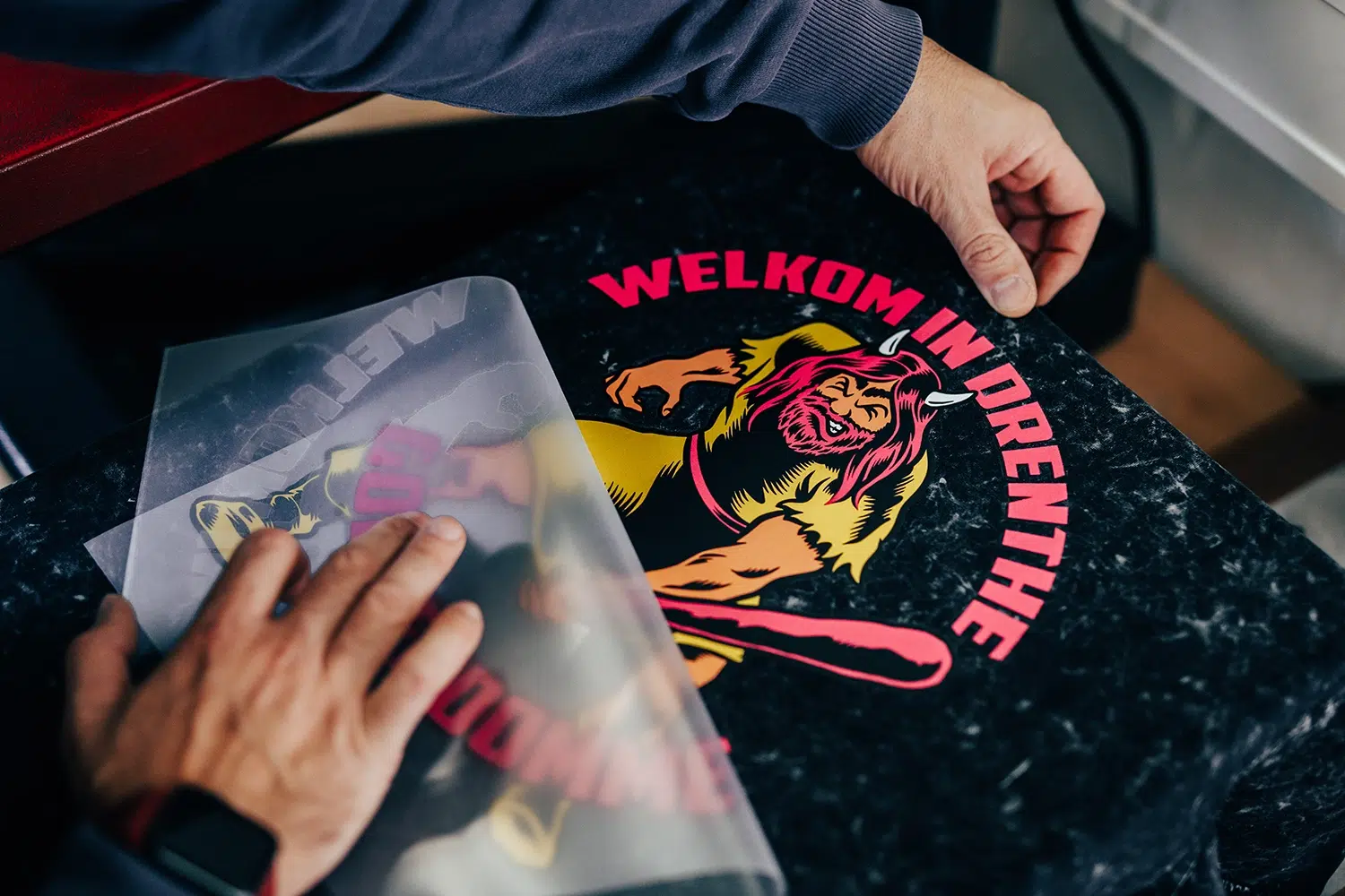 Digitaldruck DTF T-Shirt bedrucken
