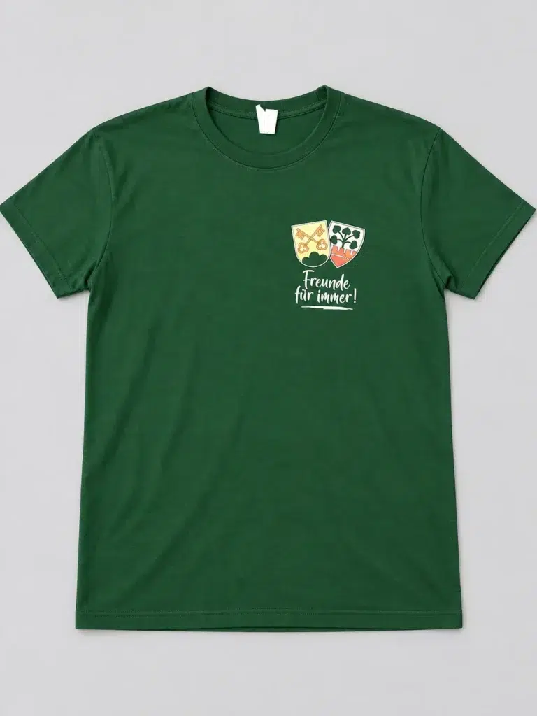 Firmen-Shirt aus Sonneberg mit Logo von East Merch